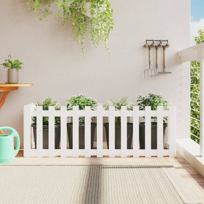 Vidaxl Fiorter Insent HEK Design 150x50x50 cm Pino legno bianco