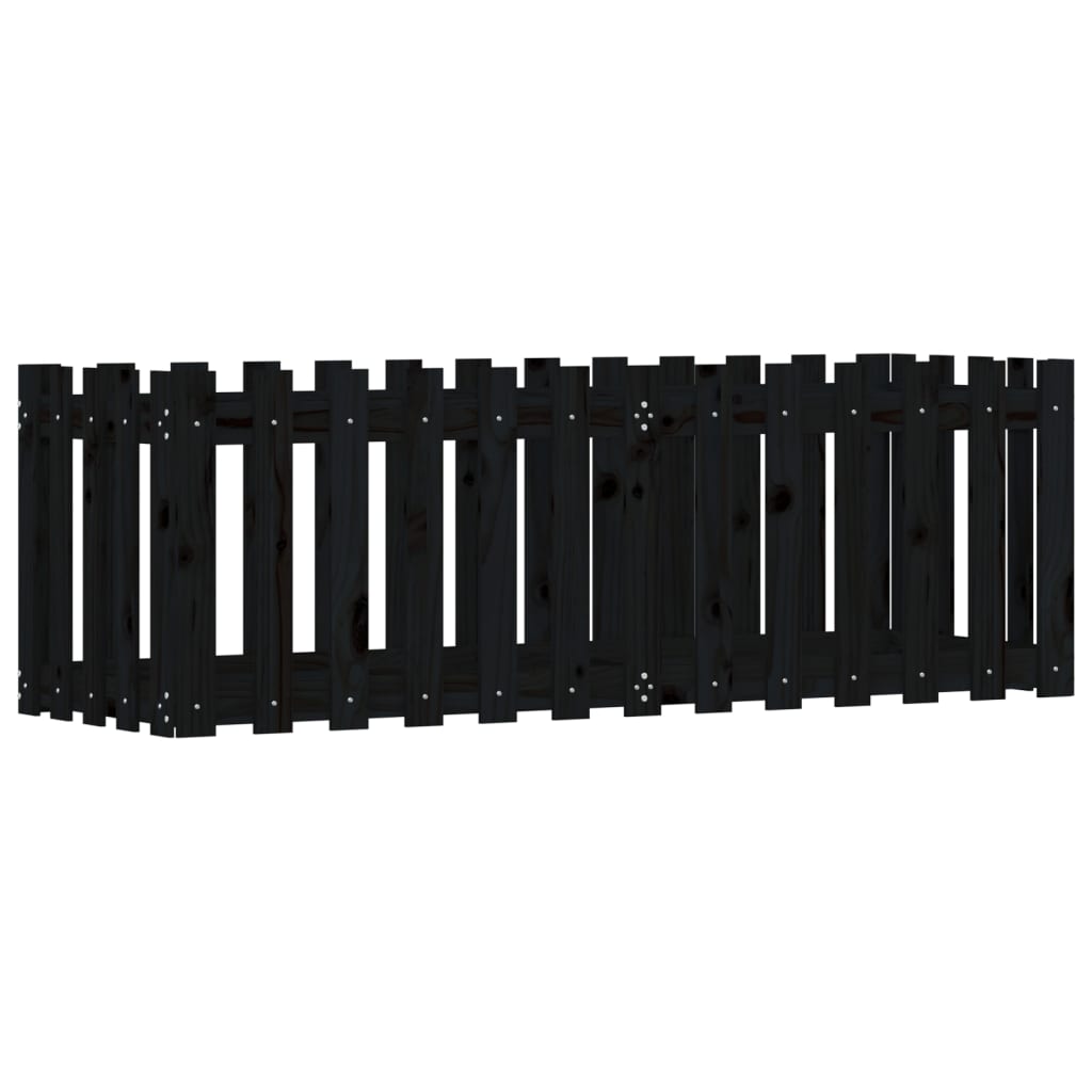 Scatola di pianificazione Vidaxl Schermata di recinzione da 150x50x50 cm in legno di pino