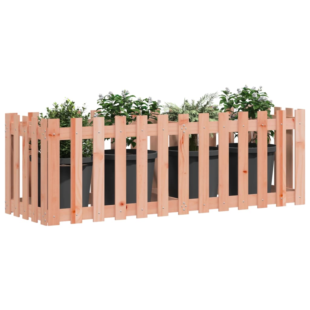 Vidaxl fiorraggio ha aumentato il design HEK 150x50x50 cm solido Douglashout