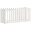Vidaxl Plantador Insent HEK Diseño 150x50x70 cm Pine Wood White