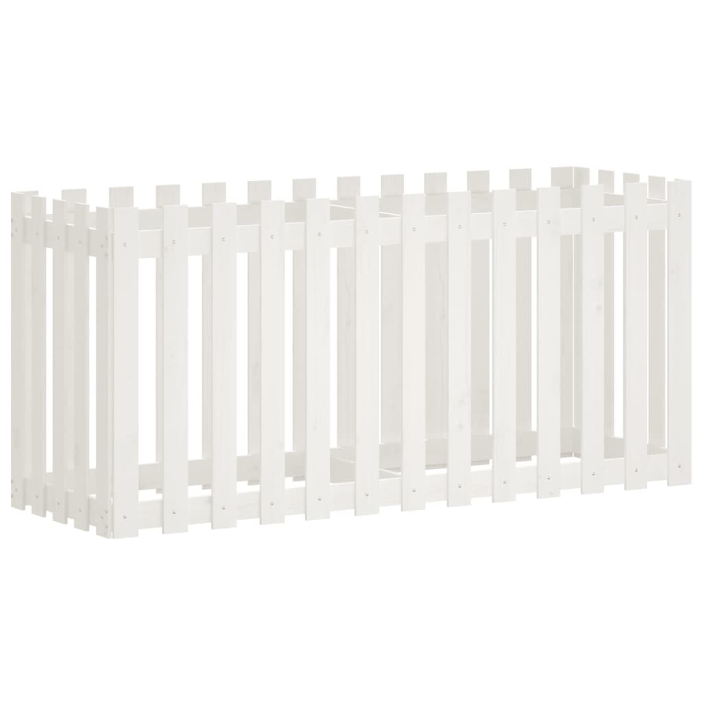 Vidaxl Plantador Insent HEK Diseño 150x50x70 cm Pine Wood White