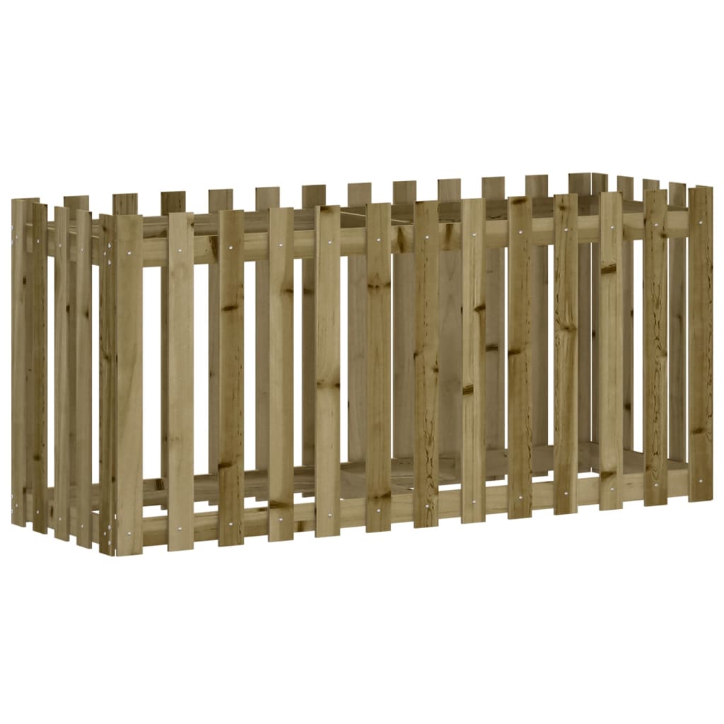 Vidaxl Plantador Insertado HEK Design 150x50x70 cm Madera impregnada
