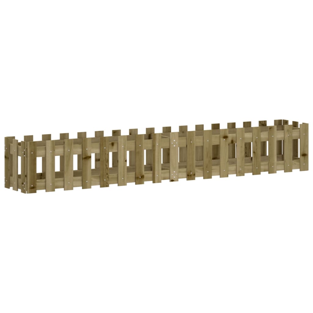 Vidaxl Plantador Insentado HEK Design 200x30x30 cm de madera impregnada