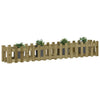Vidaxl Plantador Insentado HEK Design 200x30x30 cm de madera impregnada