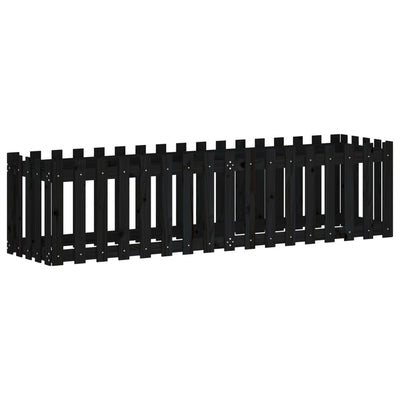 Vidaxl Fiorter Insent HEK Design 200x50x50 cm Pino legno nero