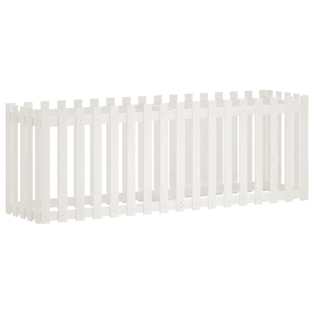 Vidaxl Plantador Insent HEK Design 200x50x70 cm Pine White White