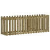 Vidaxl Planning Box elevado HEK Design 200x50x70 cm de madera impregnada