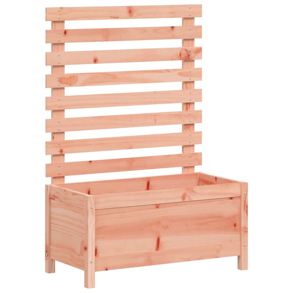 Plantera Vidaxl con rack 79x39.5x114 cm Douglhout sólido
