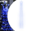 Vidaxl Lighting Tree Christmas 320 LED blu 375 cm
