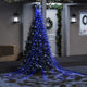 Vidaxl Lighting Tree Christmas 320 LED blu 375 cm