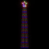 VIDAXL LIGHTING TREE NAMBINIO 320 LED colorati 375 cm