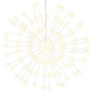 Vidaxl Fireworks de iluminación navideña 140 LED en blanco cálido 17 cm