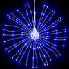 VIDAXL ALIMENTAZIONE DI NATISNO FORMASI 140 LED blu 17 cm