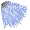 Vidaxl kerstverlichting ijspegels 200 blauwe led's 20 m acryl pvc