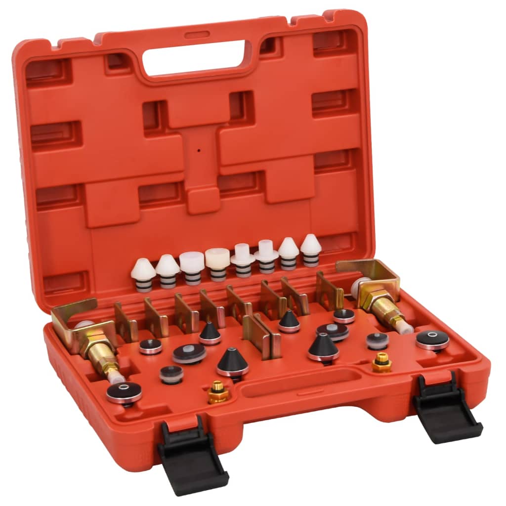VIDAXL Detection per le perdite set per condizionatore d'aria 36x27x9 cm rosso
