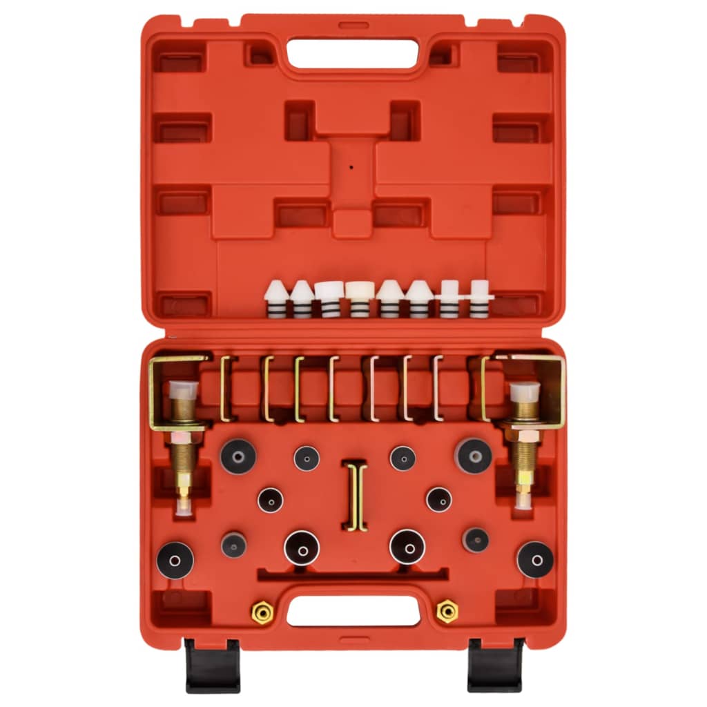 VIDAXL Detection per le perdite set per condizionatore d'aria 36x27x9 cm rosso