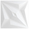 Vidaxl 48 ST Pannelli a parete stella 12 m² 50x50 cm xps bianco