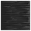 Vidaxl de 24 paneles de pared de la piedra 6 m² 50x50 cm XPS negro