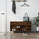 VidaXL shoe sofa 102x35x55 cm processed wood Sonoma oak colored