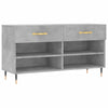 Sofa de zapatos Vidaxl 102x35x55 cm Precio de concreto de madera procesada