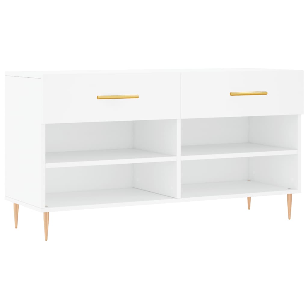 Divano scarpa Vidaxl 102x35x55 cm in legno trasformato