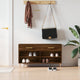 VidaXL shoe sofa 102x35x55 cm processed wood Sonoma oak colored