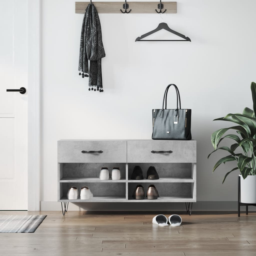 Divano scarpa Vidaxl 102x35x55 cm Prezzo in legno trasformato