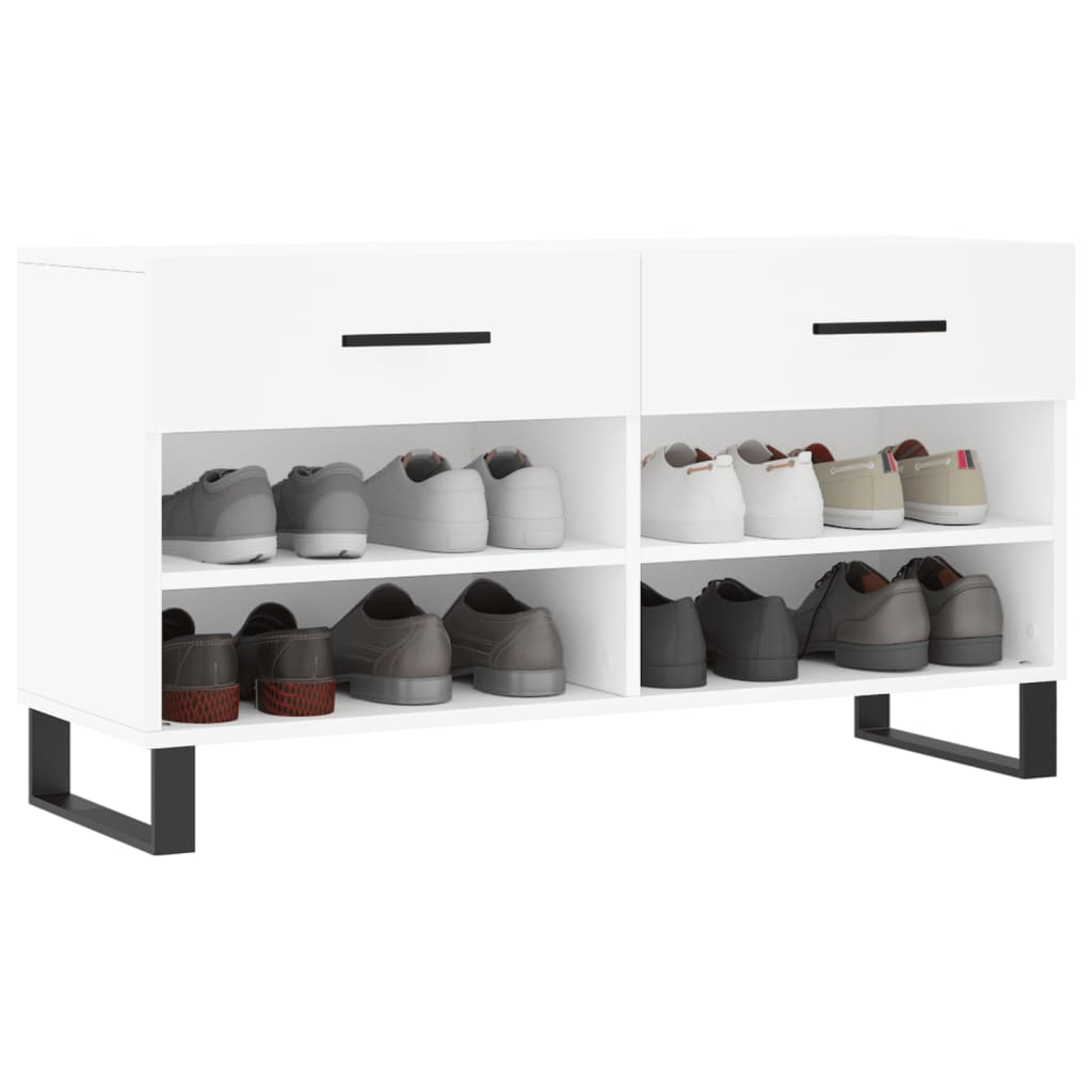 Divano scarpa Vidaxl 102x35x55 cm in legno trasformato