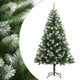 Vidaxl Kunstkerstboom con cardini e neve 240 cm