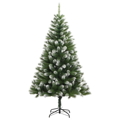 Vidaxl Kunstkerstboom con cardini e neve 240 cm