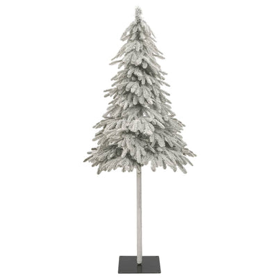 VidaXL Kunstkerstboom met sneeuw 210 cm