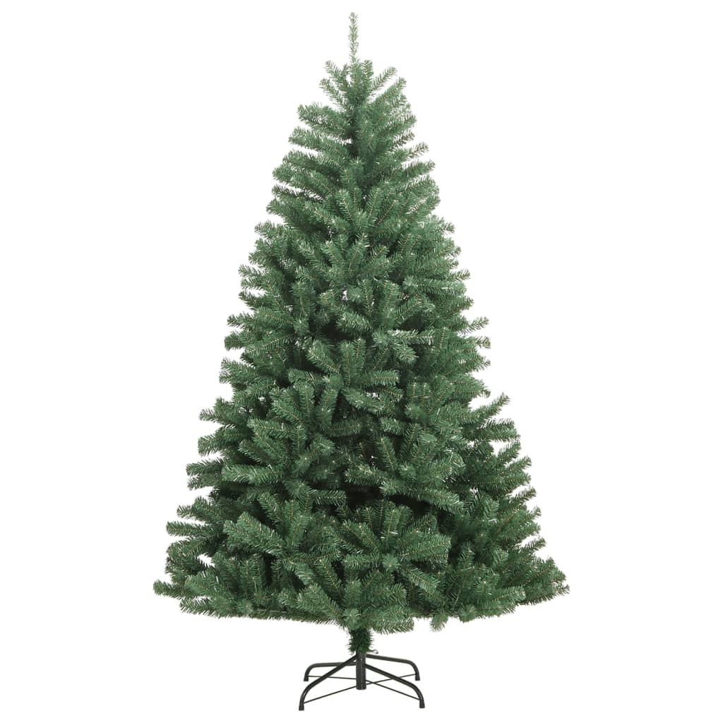 Vidaxl Kunstkerstboom con bisagras con verde estándar de 120 cm