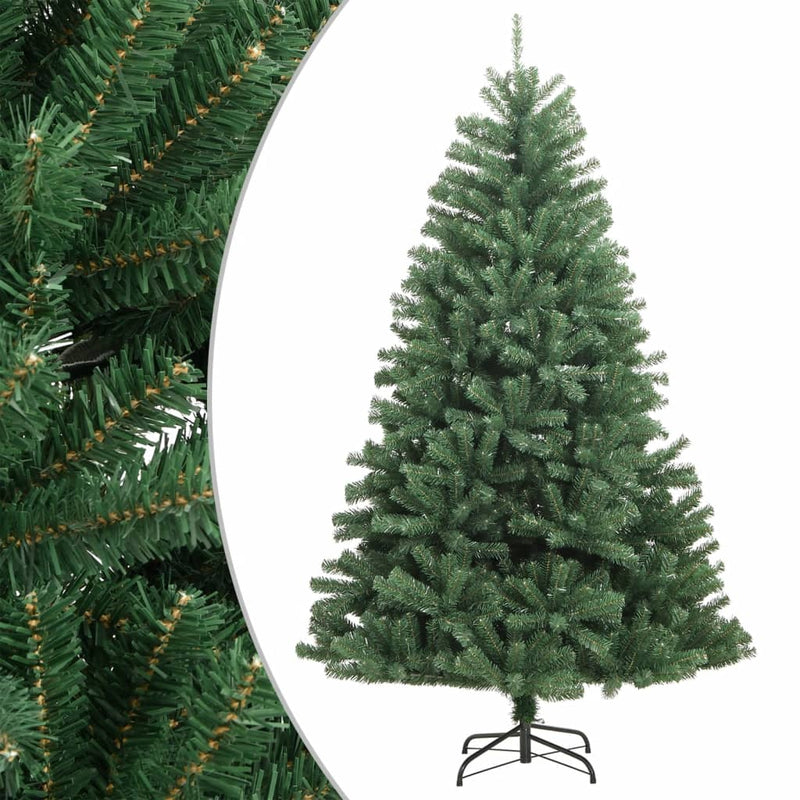 Vidaxl Kunstkerstboom con cardini e verdi standard di 180 cm