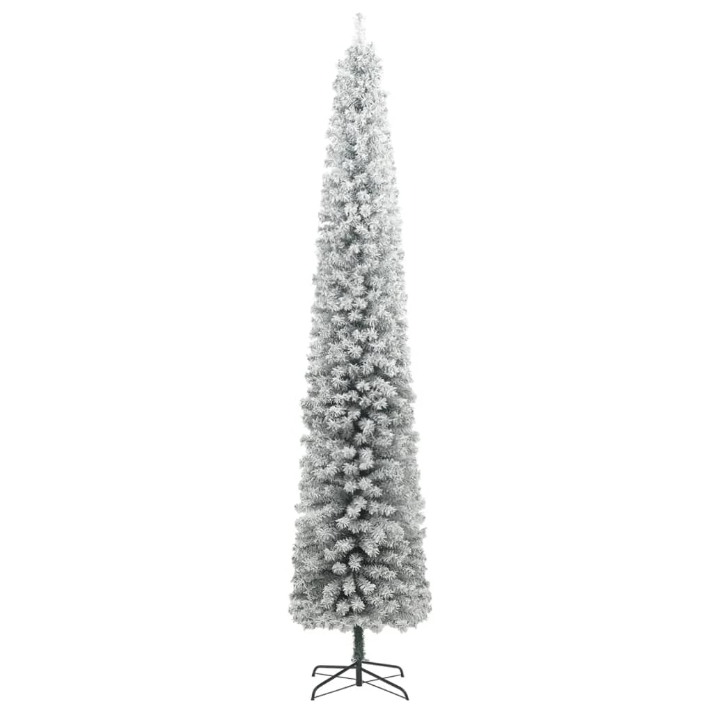 Vidaxl Kunstkerstboom stretto con standard e neve 270 PVC