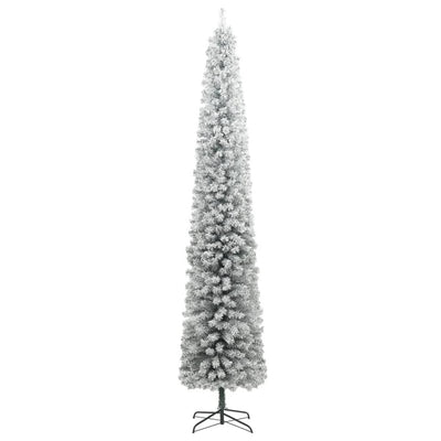 Vidaxl Kunstkerstboom stretto con standard e neve 270 PVC