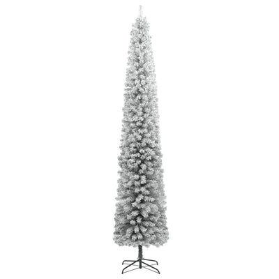 Vidaxl Kunstkerstboom stretto con standard e neve 300 cm PVC