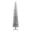 Vidaxl Kunstkerstboom stretto con standard e neve 300 cm PVC