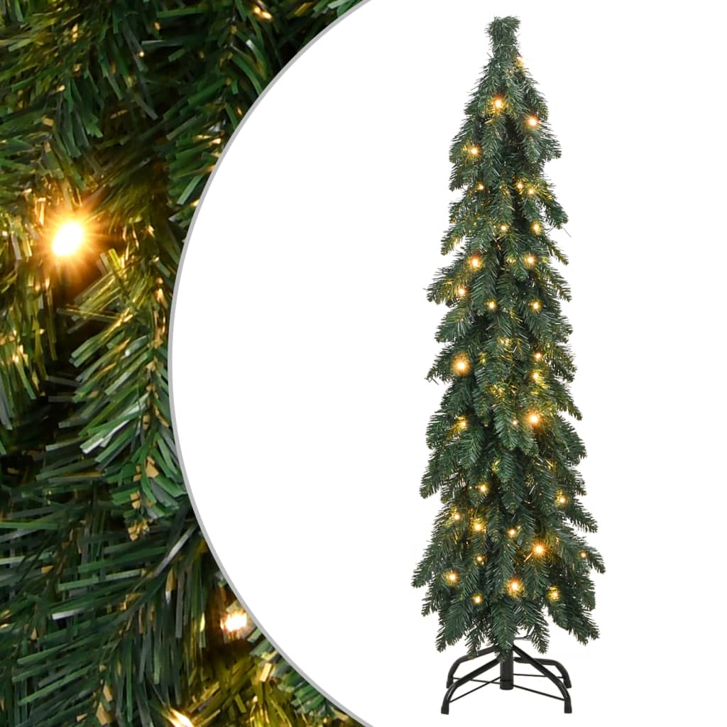 Vidaxl Kunstkerstboom con iluminación 80 LED 150 cm