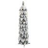 Vidaxl Kunstkerstboom con iluminación y nieve 45 LED 90 cm