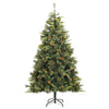Vidaxl Kunstkerstboom con cardini e coni di pino 180 cm