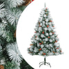 Vidaxl Kunstkerstboom con pini da cardini e bacche 180 cm