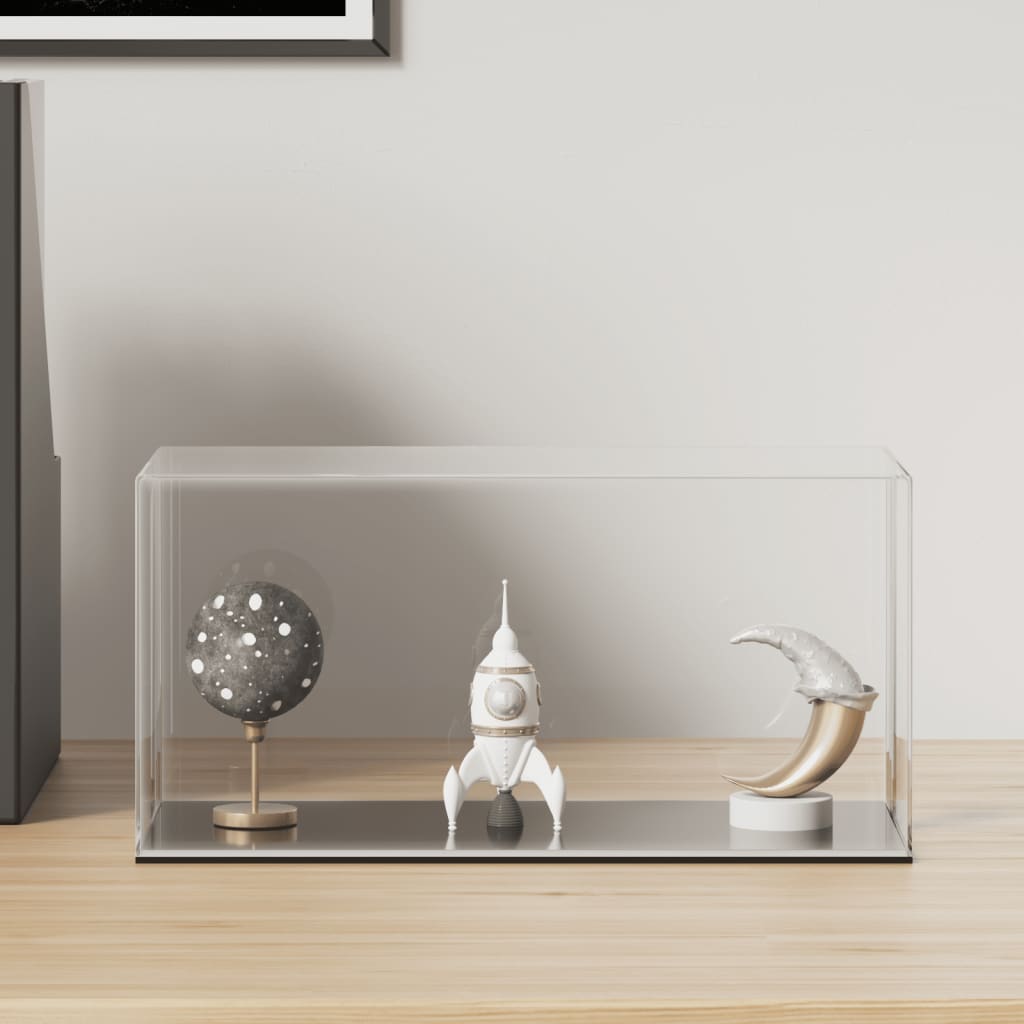 Vidaxl display trasparente 24x12x11 cm acrilico