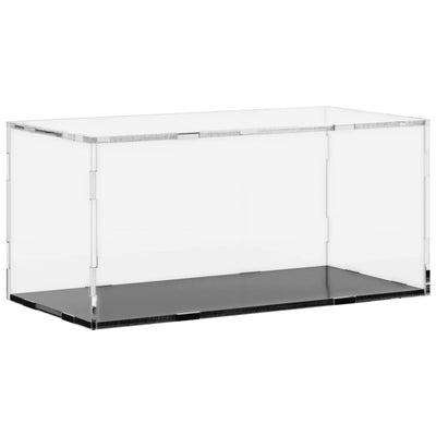 Vidaxl Pantalla transparente 30x15x14 cm acrílico