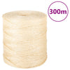 Vidaxl Rope 2 mm 300 m 100% sisal