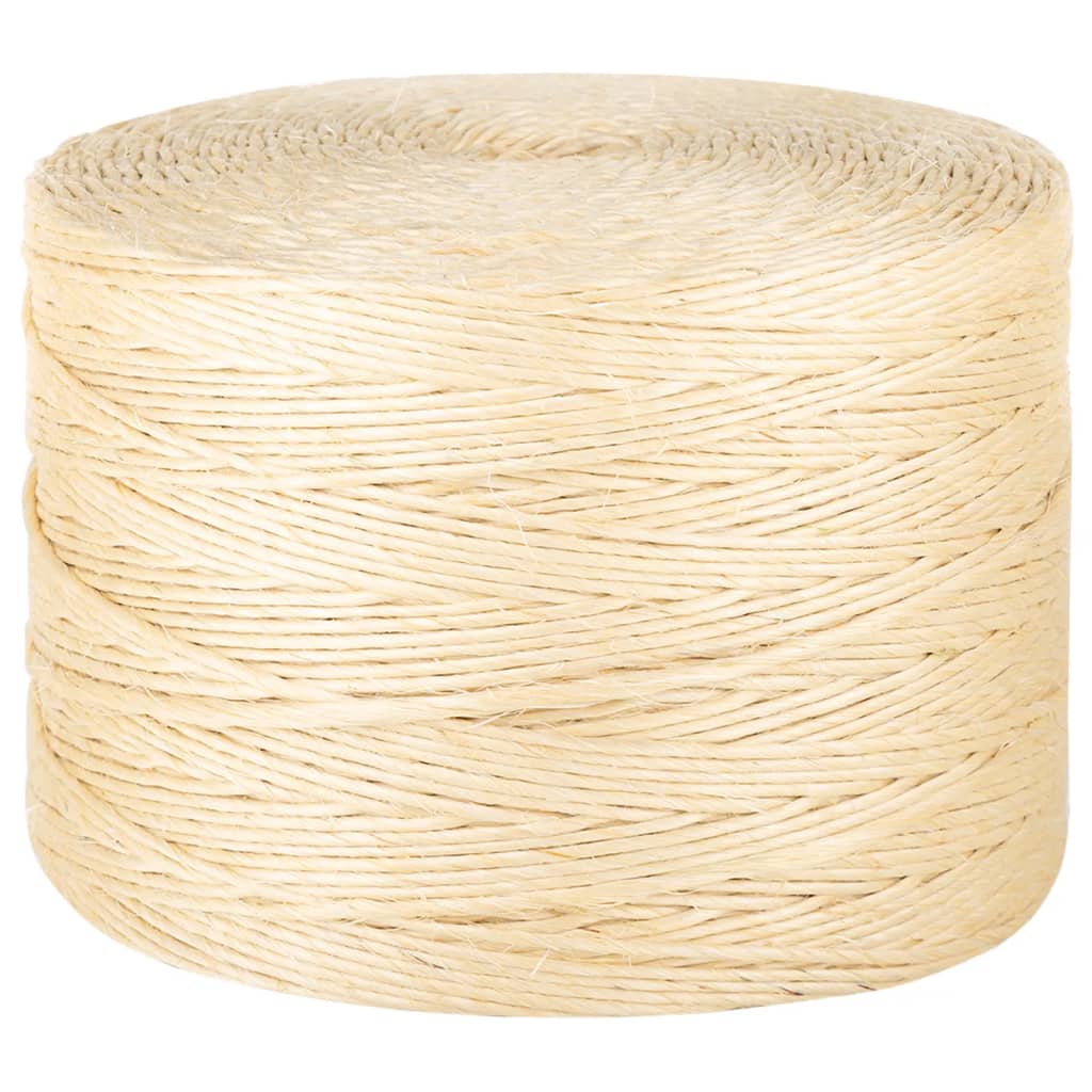 Vidaxl Rope 3 mm 400 m 100% sisal