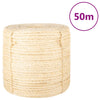 Vidaxl Rope 6 mm 50 m 100% sisal