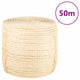 Vidaxl corda 8 mm 50 m 100% sisal