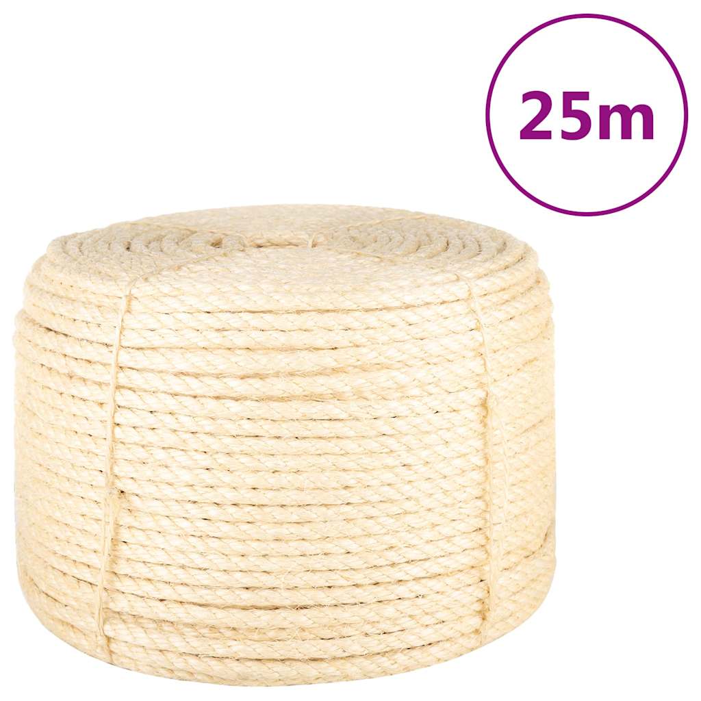 Vidaxl Rope 12 mm 25 m 100% sisal