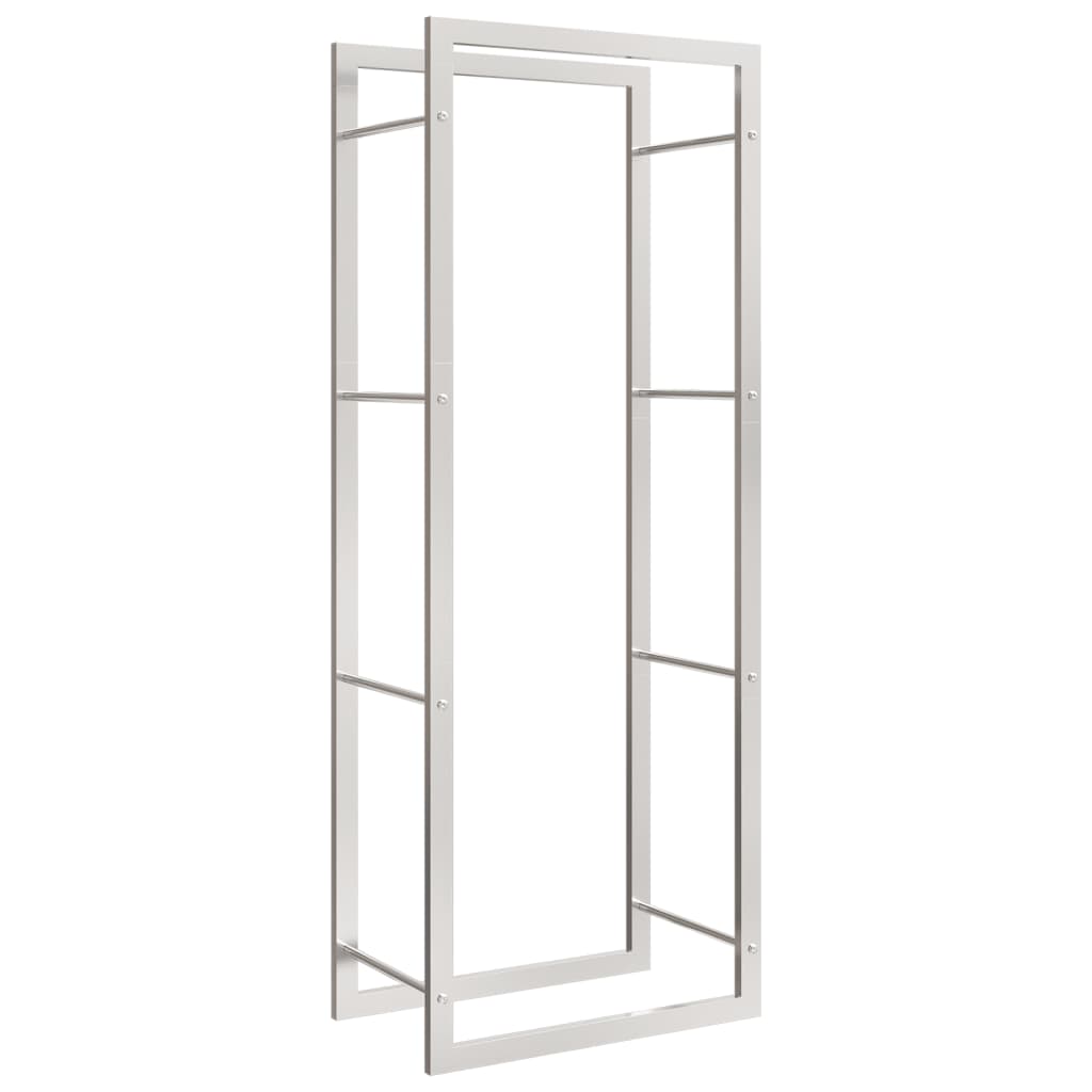 Vidaxl camino 50x28x132 cm in acciaio inossidabile