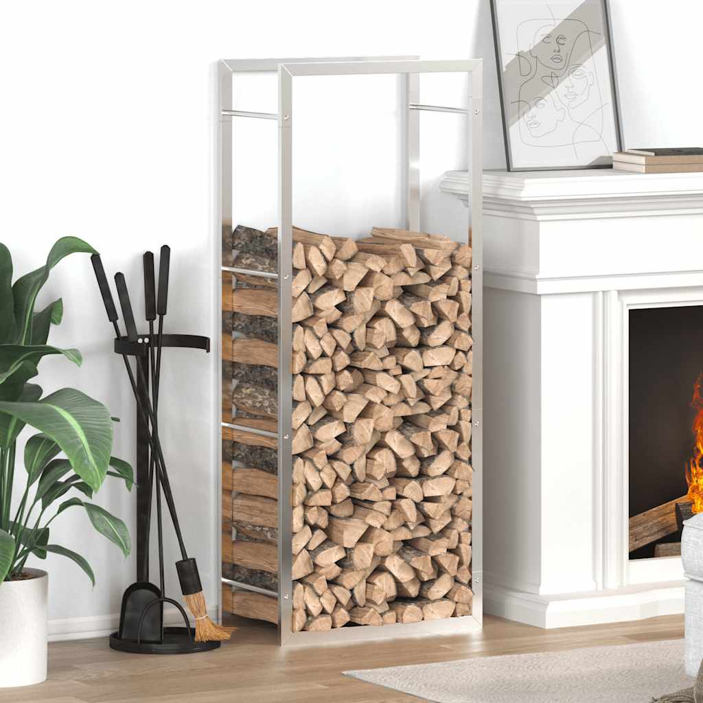 Chimenea de Vidaxl 50x28x132 cm de acero inoxidable